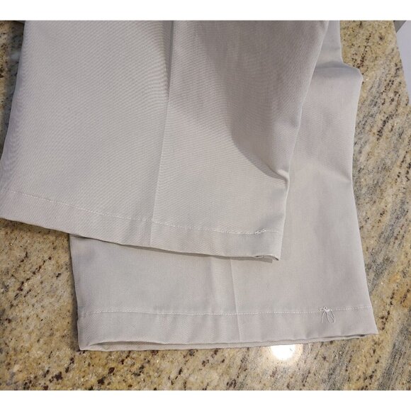 LL Bean Mens 42x29.5" Comfort Waist Tan Khaki Chino Pants *Hemmed* - Picture 15 of 16